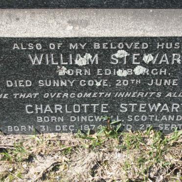 STEWART William -1946 &amp; Charlotte 1874-1963 :: MCLEOD Elizabeth Smith -1934