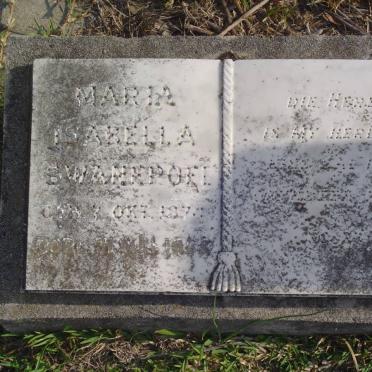 SWANEPOEL Maria Isabella 1874-196?