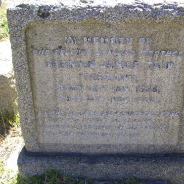 TARRANT Norman James Tain 1935-1944