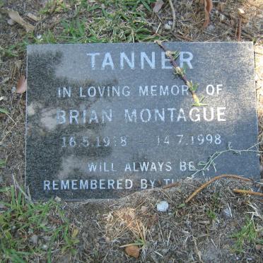 TANNER Brian Montague 1918-1998