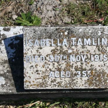 TAMLIN Isabella -1915