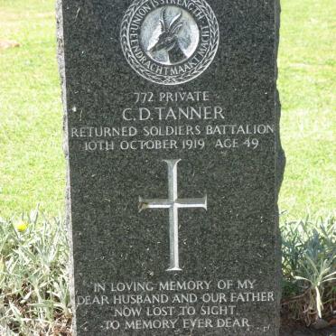 TANNER C.D. -1919