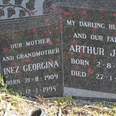 TAMLIN Arthur John 1907-1968 &amp; Inez Georgina 1909-1995