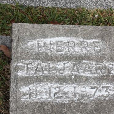 TALJAARD Pierre -1973