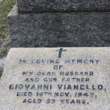 VIANELLO Giovanni -1949