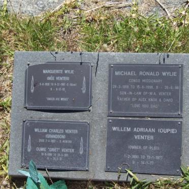 VENTER Willem Adriaan 1890-1977 &amp; Griet 1890-1951