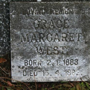 WEST Grace Margaret 1888-1982