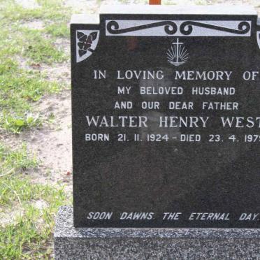 WEST Walter Henry 1924-1979