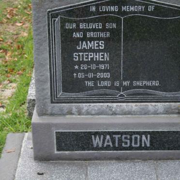 WATSON James Stephen 1971-2003