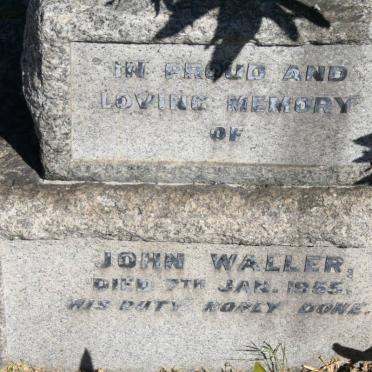 WALLER John -1955