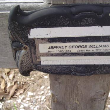 WILLIAMS Jeffrey George 1944-2007