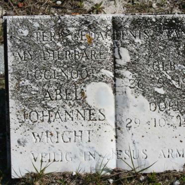 WRIGHT Abel Johannes 1917-1975
