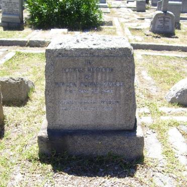 WYLDE Simeon Burns -1948 &amp; Agnes Keith -1964