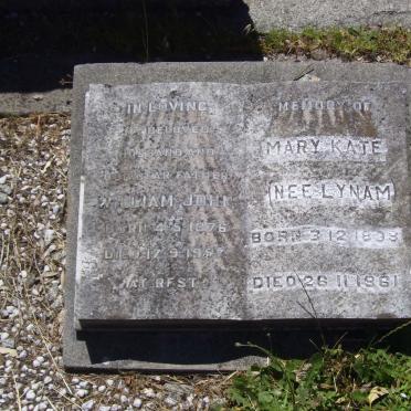 ? William John 1876-1957 &amp; Mary Kate LYNAM 1898-1961