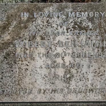 ? Robert Benjamin -1926