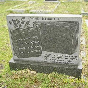 ? Nerine Olga 1906-1965