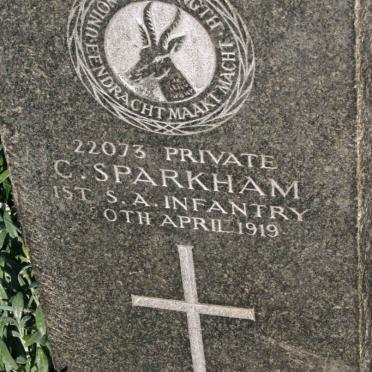 SPARKHAM C. -1919