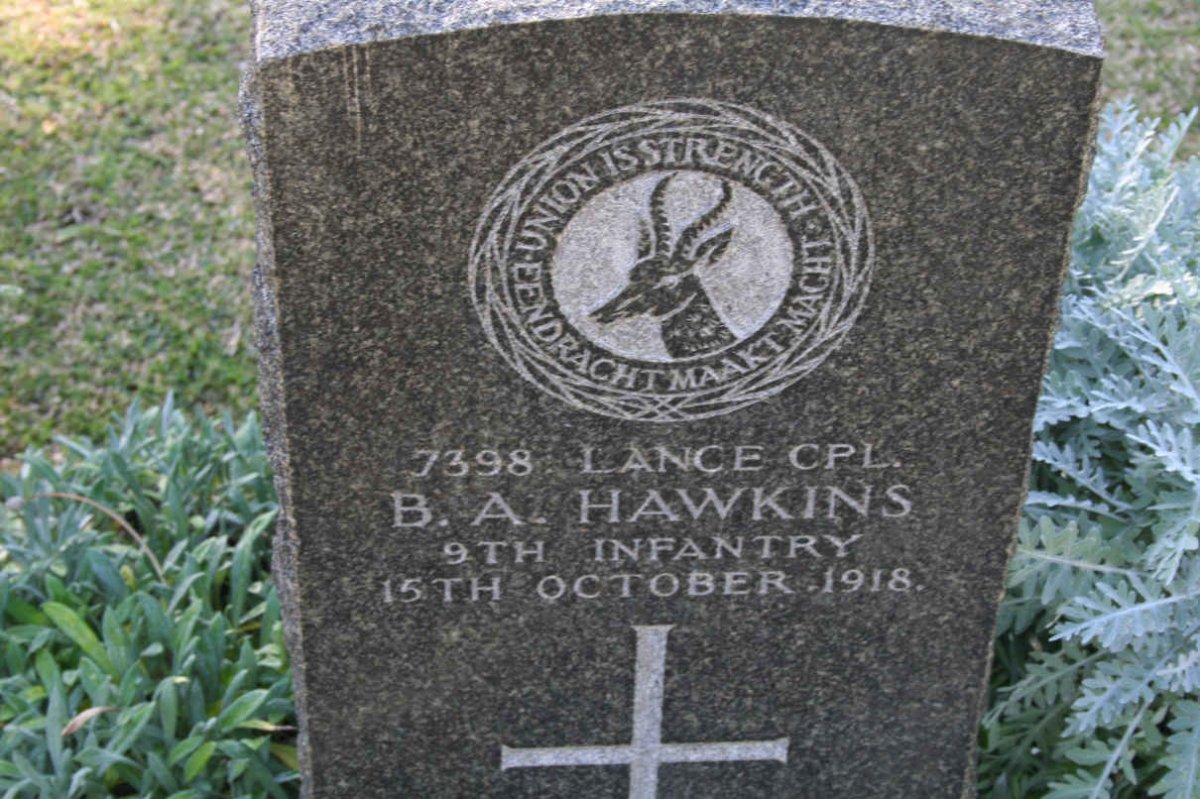 HAWKINS B.A. -1918