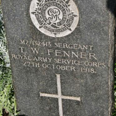 FENNER T.W. -1918