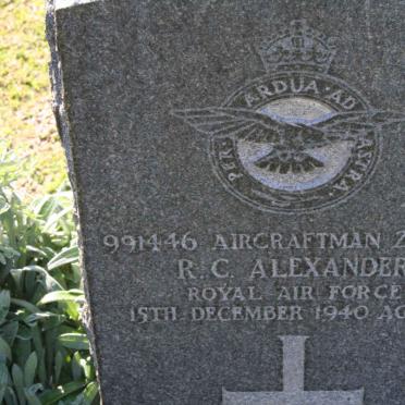 ALEXANDER R.C. -1940