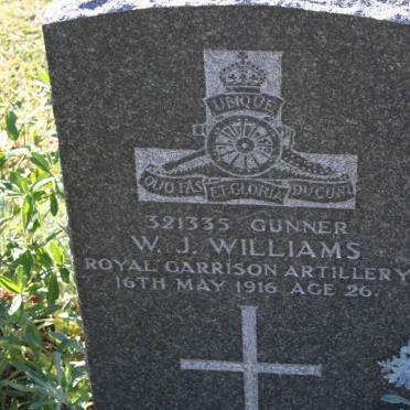 WILLIAMS W.J. -1916