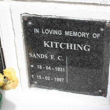 KITCHING Sands F.C. 1931-1997