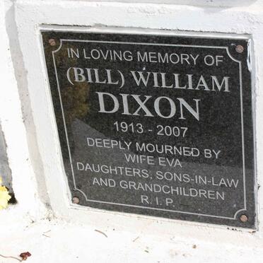 DIXON William 1913-2007