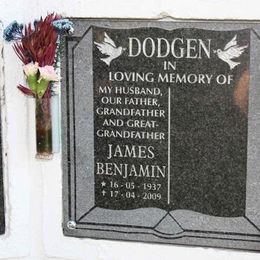 DODGEN James Benjamin 1937-2009