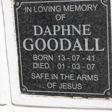 GOODALL Daphne 1941-2007