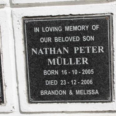 MüLLER Nathan Peter 2005-2006