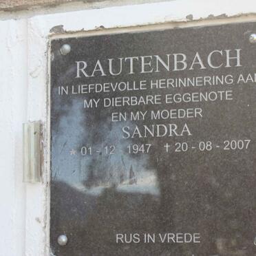 RAUTENBACH Sandra 1947-2007