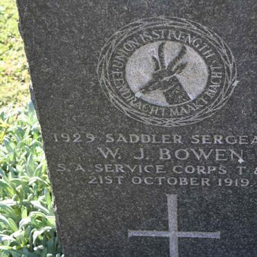 BOWEN W.J. -1919