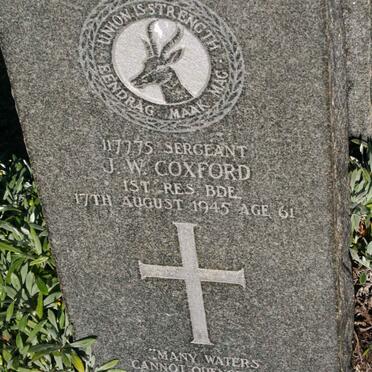 COXFORD J.W. -1945