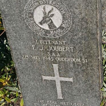 JOUBERT F.J. -1945