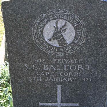 BALFORT S.C. -1921