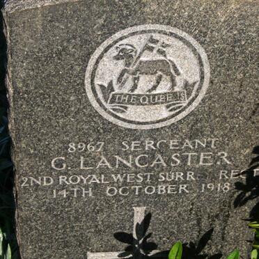 LANCASTER G. -1918