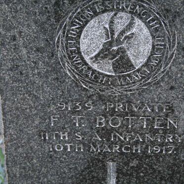 BOTTEN F.T. -1917