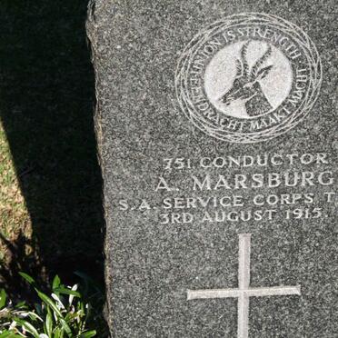MARSBURG A. -1915