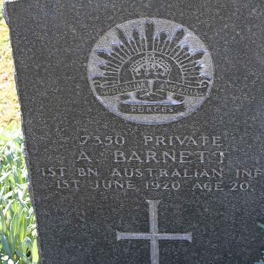 BARNETT A. -1920
