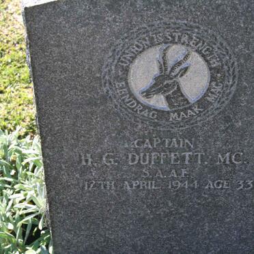DUFFETT H.G. -1944