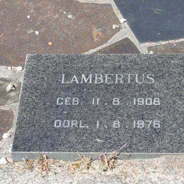 ? Lambertus 1908-1976