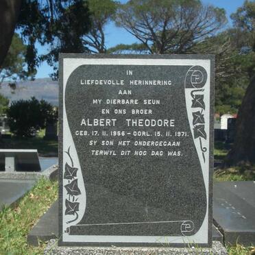 ? Albert Theodore 1956-1971
