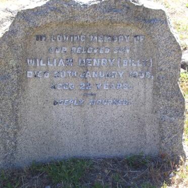 ? William Henry 1914-1936