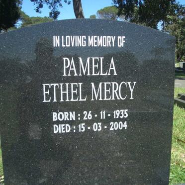 ? Pamela Ethel Mercy 1935-2004