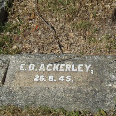 ACKERLEY E.D. -1945