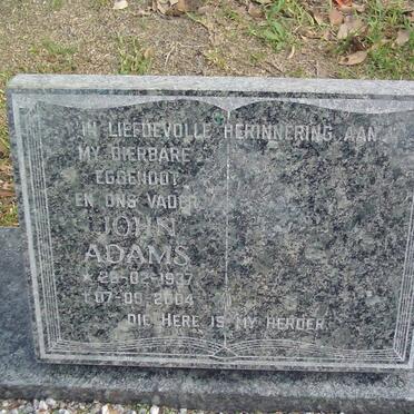 ADAMS John 1937-2004