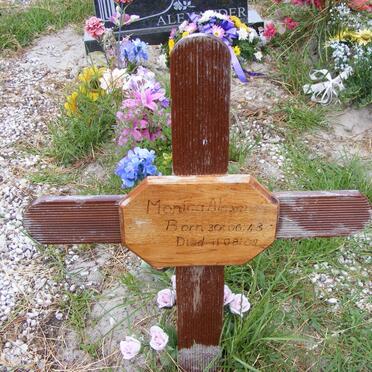 ALEXANDER Monica 1943-2009