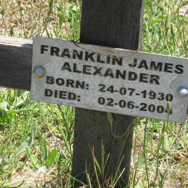 ALEXANDER Franklin James 1930-2004