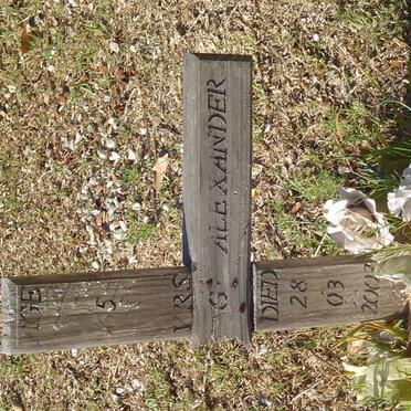 ALEXANDER ? G. -2003