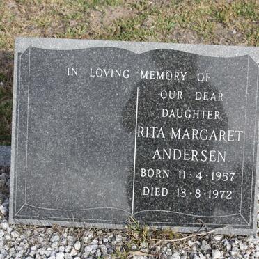 ANDERSEN Rita Margaret 1957-1972